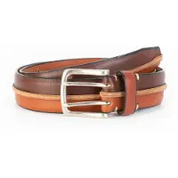 BA98 Ceinture marron / rouille