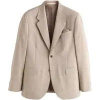 Next Veste de costume ivoire