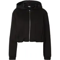Urban Classics Tb8168 Full Zip Sweatshirt Noir 2XL Femme