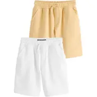 Next Pantalon jaune / blanc