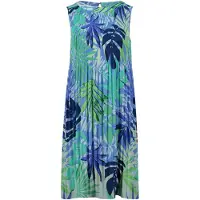 Betty Barclay Robe bleu outremer / bleu ciel / vert / sapin
