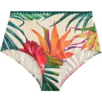Next Bas de bikini crème / émeraude / lie de vin / rouge orangé