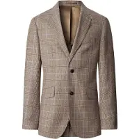 Hackett London Veste de costume 'Ascot' beige / bleu clair / taupe