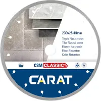 Carat CSMC200400 Disque À Découper Diamanté CSMP Premium - 200 X 25,4mm - Carrelage Et Pierre Naturelle