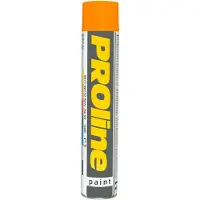 Moravia PROline peinture routière orange RAL 2009 peinture de marquage de ligne, grand bidon à 750 ml