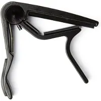 Dunlop Capodastre Trigger Folk Plat Noir