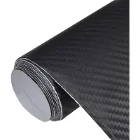vidaXL Films pour vitres de voiture 2 pcs. 3D noir 100x150 cm