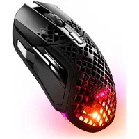 SteelSeries Aerox 5 Wireless souris Droitier RF Wireless + Bluetooth + USB Type-A Optique 18000 DPI