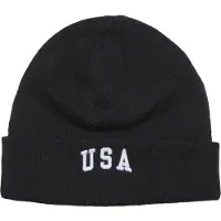 Mister tee Bonnet 'USA' noir / blanc