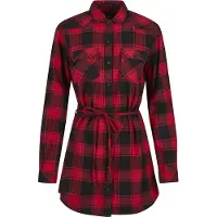 Brandit Chemisier rouge / noir