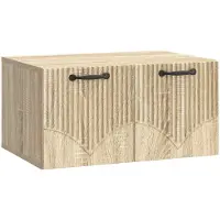 vidaXL Meuble TV mural en chêne Sonoma 59,5 x 41 x 30 cm