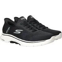 SKECHERS WIP 216648-BKW in Black color size 44
