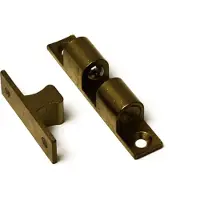 Dulimex loqueteau à double bille système de fermeture (loqueteau) 13x70mm laiton poli (1 pcs)
