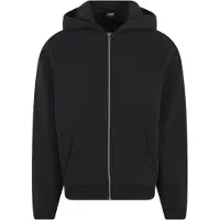 Urban Classics Tb7284 Full Zip Sweatshirt Noir 2XL Homme