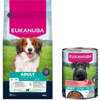 Eukanuba Adult Small/medium Rich In Lamb & Rice Dog Food 12 Kg Rose