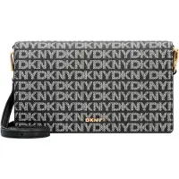 DKNY Pochette 'Farah' beige / or / gris / blanc