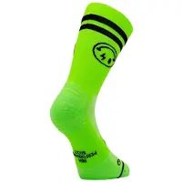 Sporcks Chaussettes Electrified Vert Noir, Taille S