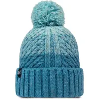 Buff Knitted & Fleece Beanie Bleu