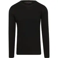 Garage T-shirt Basique Manches Longues Noir