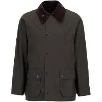 Barbour Veste Cirée Classic Bedale Olive Vert foncé Vert taille 56