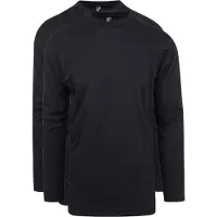 Alan red T-shirt Virginia Manches Longues Lot de 2 Noir taille S