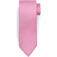Suitable Cravate Rose Soie