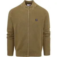 Blue industry Cardigan Kaki