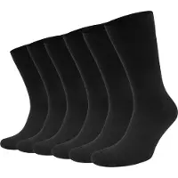Suitable Chaussettes Mérinos Lot de 6 Noir taille 39-42