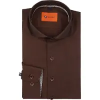 Suitable Chemise Twill Marron