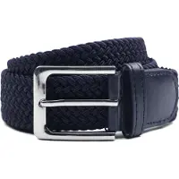 Suitable Ceinture Tissée Bleu Foncé