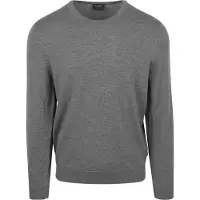 Olymp Pull Col O Wool Gris
