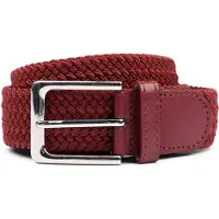 Suitable Ceinture tissée Bordeaux