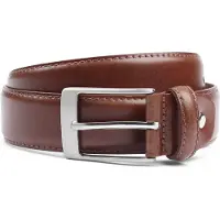Suitable Ceinture Cognac en Cuir 022