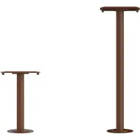 Beneito Faure Clos Base de Bollard d'Extérieur (Base uniquement) Corten | 60 cm | 16 W