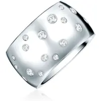Rafaela Donata Bague argent / transparent