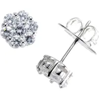 Giorgio Martello Milano Boucles d'oreilles argent / transparent