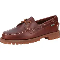 Sebago pour femme. 7002IR0 Mocassins en Cuir Ranger Waxy marron (41), 1 à 3 cm, Aucun, Casuel, Classique