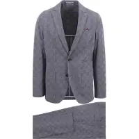 Suitable Costume Flex Bleu A Carreaux