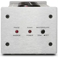 Dynavox Filtre réseau HiFi X2000, prise multiple avec 5 emplacements, avec lampe de contrôle LED pour la position de phase correcte et fonction Master-Slave, argenté