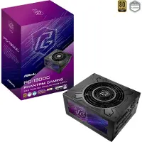 Asrock Phantom Gaming 1300w 80 Plus Gold Modular Power Supply Violet One Size / EU Plug 220V