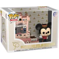 Funko POP! Walt Disney Word 50th Anniversary POP Town Vinyl Figur Hollywood Tower Hotel et Mickey Mouse 9 cm FK64377