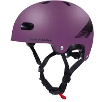 Cratoni Casque Enfant C-mate Jr. Violet/noir Matallic Mat - S/m (54-58cm)