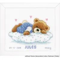 Vervaco , paquet de broderie comptant le motif "Ours