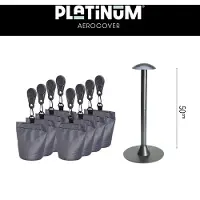 Intratuin Ensemble Soutien de Housse Platinum AeroCover