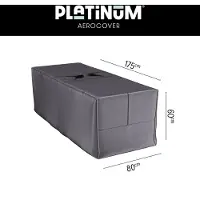 AeroCover Sac Pour Coussins de Jardin AeroCover Anthracite (175 x 80 x 60 cm)