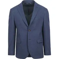 Suitable Tweed Colbert Mid Bleu