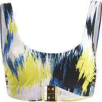 Wolford Hauts de bikini ' Scoop Neck Top ' bleu / jaune / noir / blanc