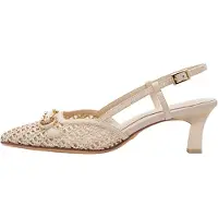 Tamaris Ballerines 'Slingbacks' blanc cassé