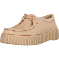 Clarks Chaussures Premium Torhill Bee Femme Ecru Suede