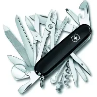 Victorinox SwissChamp noir 1.6795.3 couteau suisse